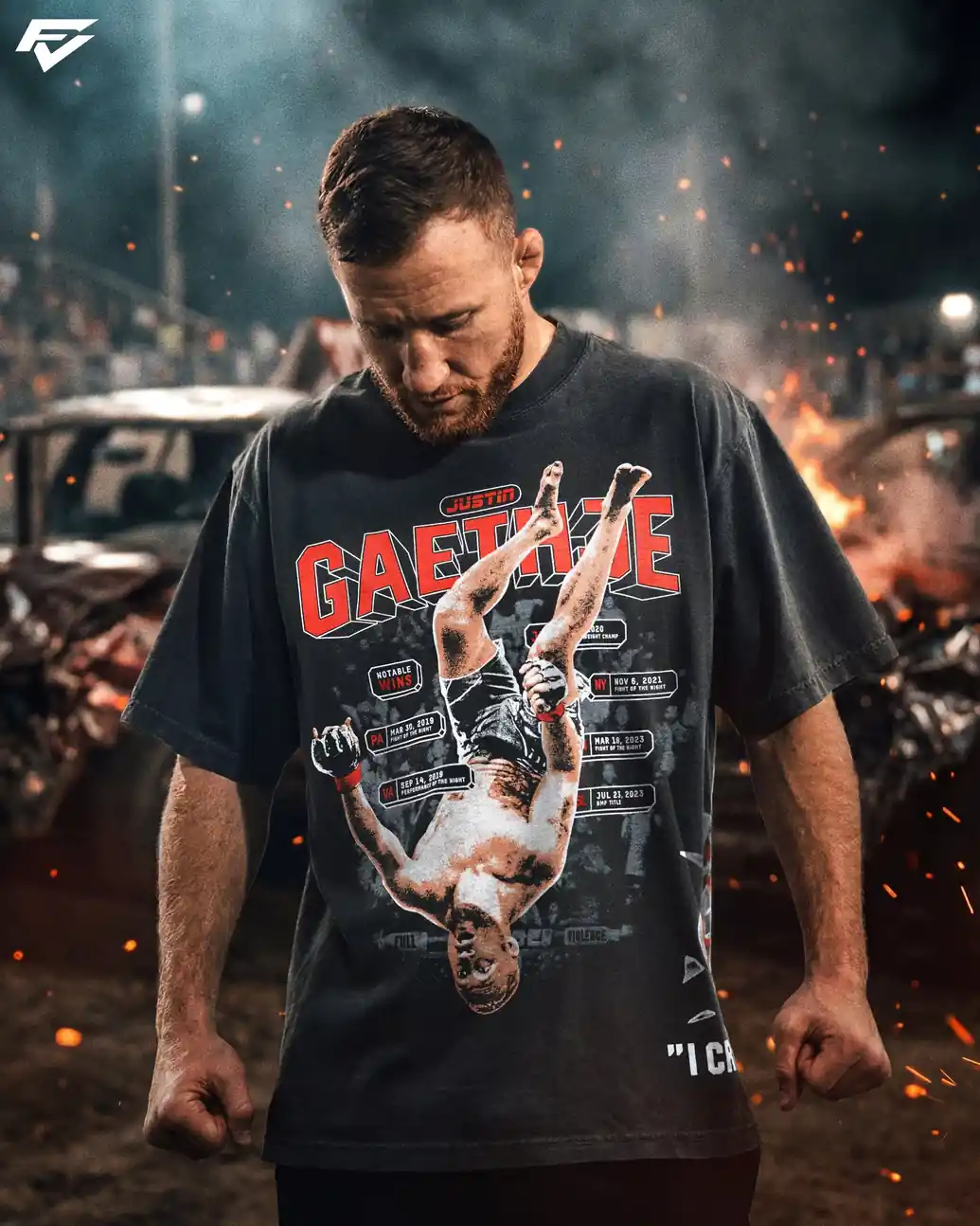 Justin Gaethje X Full Violence