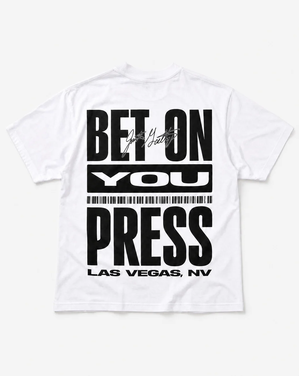 JG Bet On You Tee | White